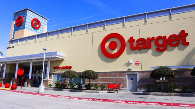 A Target store front.