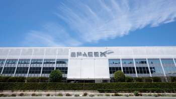 A SpaceX building.