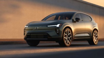 An electric Volvo SUV.