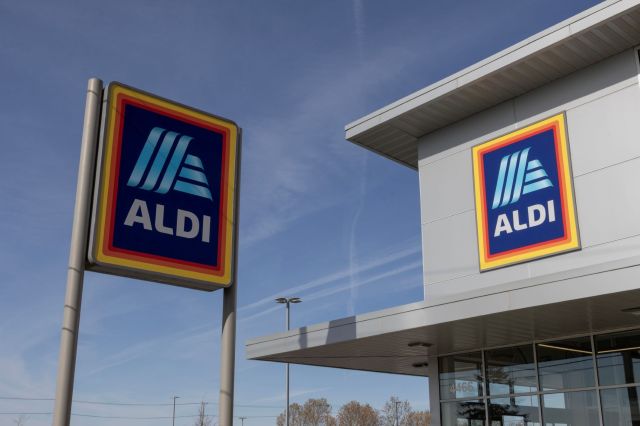 An Aldi store.