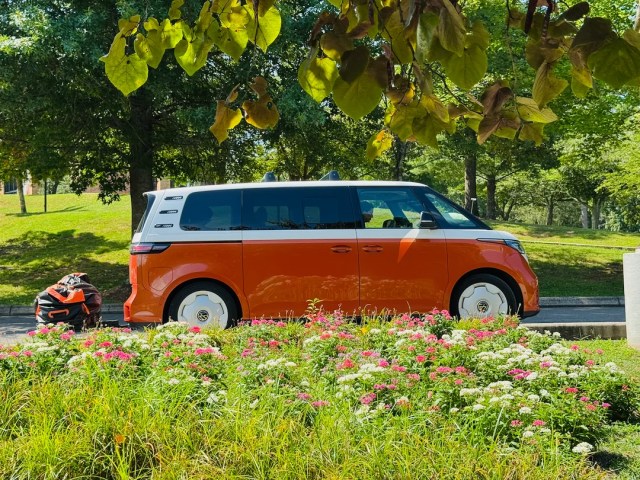 A Volkswagen ID.Buzz.