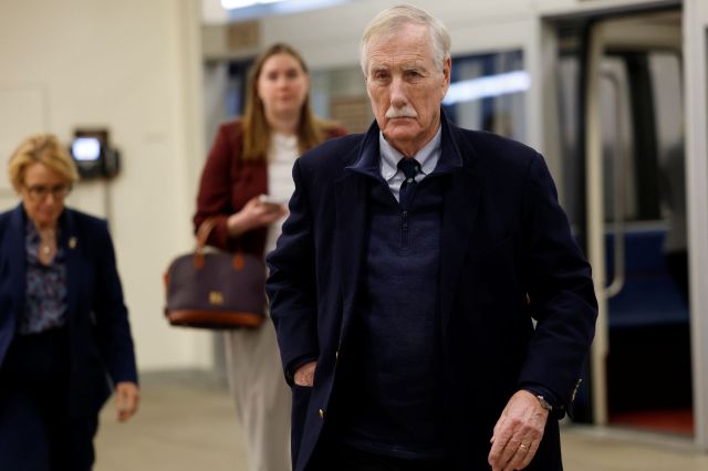 Maine Senator Angus King.
