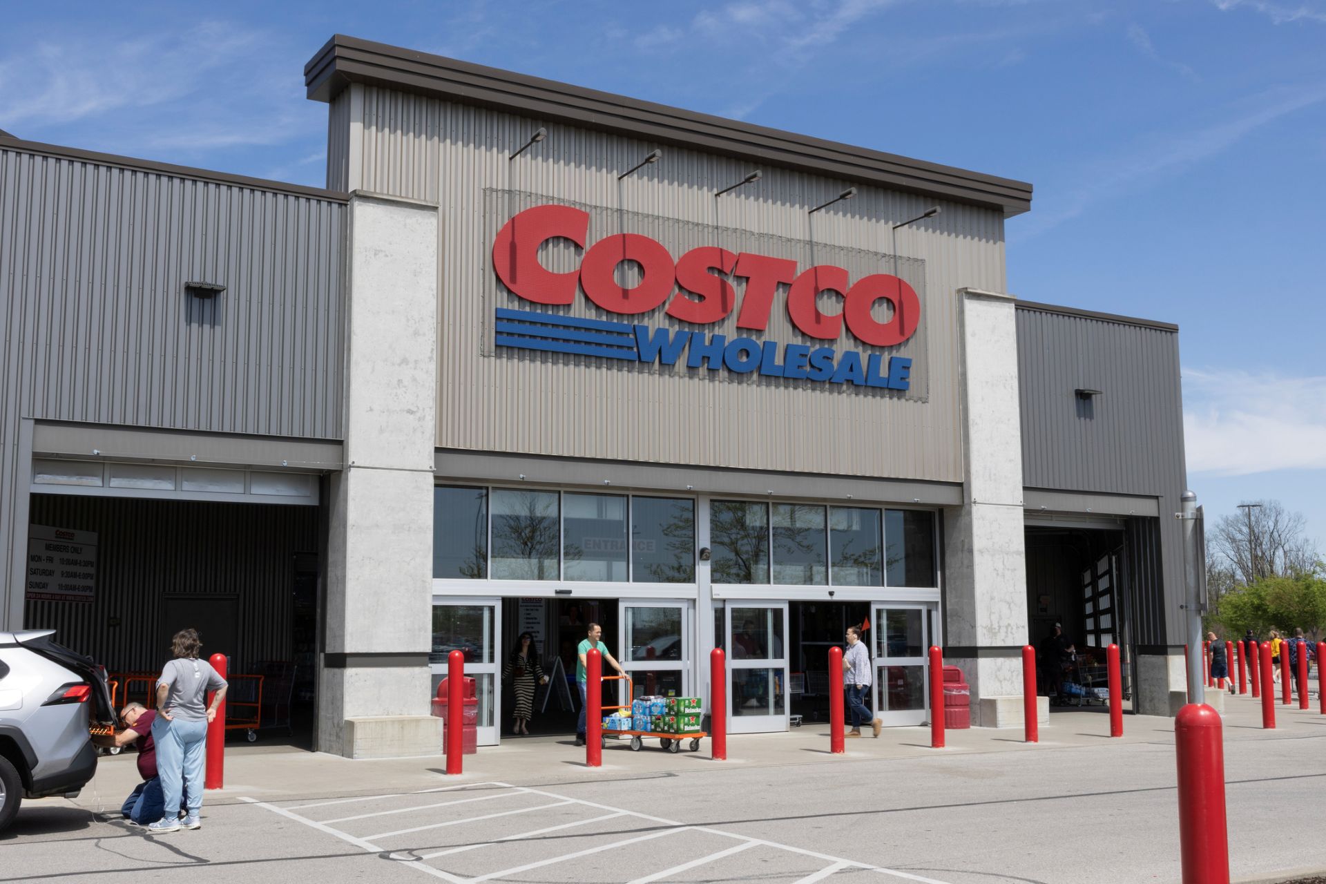 Costco warehouse-club savings looked a lot different at the EV charger for one s...