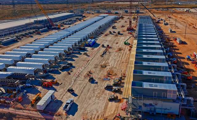 A construction site.