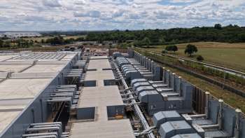 A data center facility.