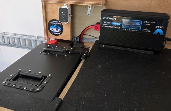 A portable generator.