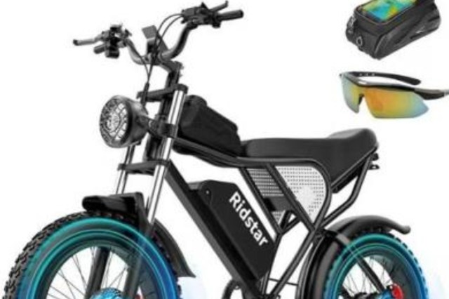 A Ridstar electric bike.