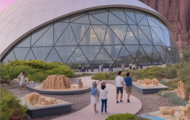 Oman Botanic Garden.