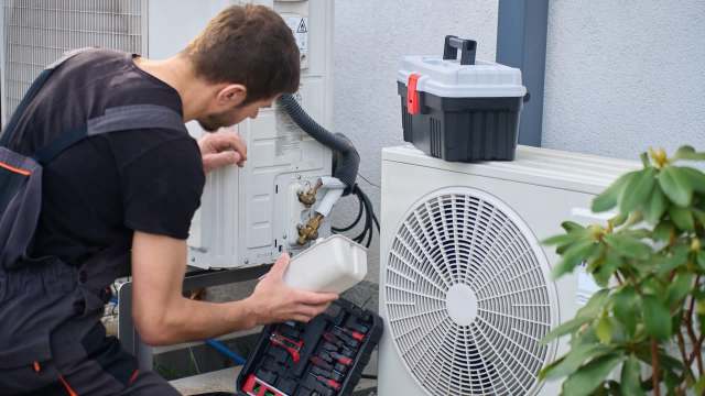 heat pump installation