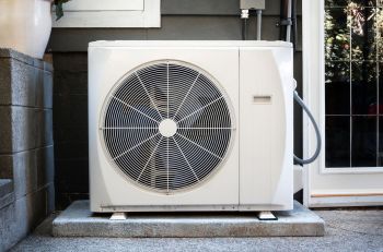 A heat pump.