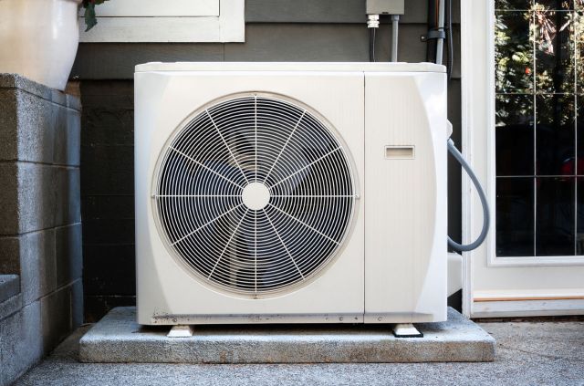 A heat pump.