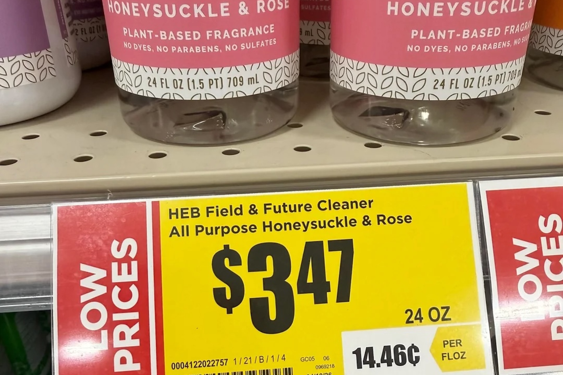 Texas shopper calls out HEB for deceptive 'Low Price' tags hiding original, lowe...
