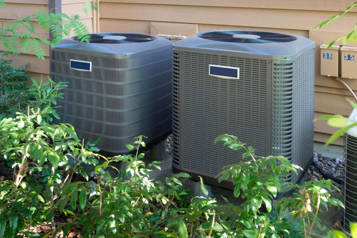 HVAC units.