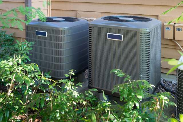HVAC units.