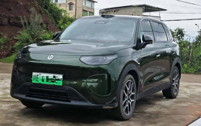 A Leapmotor A10 electric vehicle.