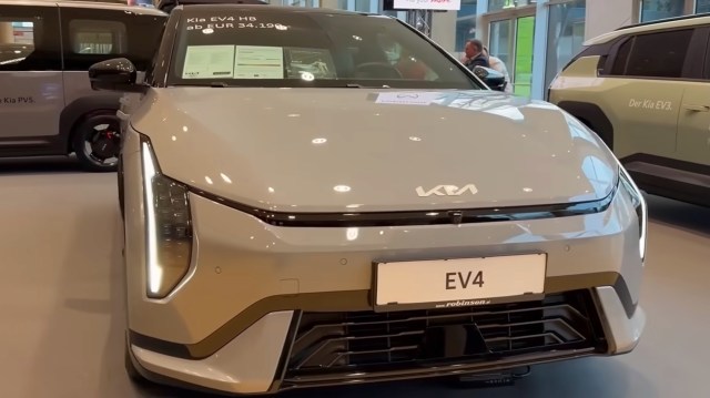 A Kia EV4.