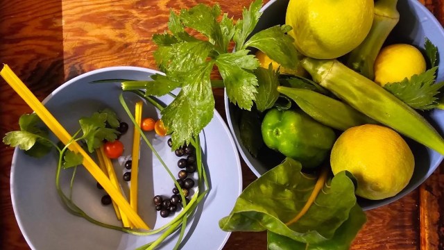 Fresh produce.