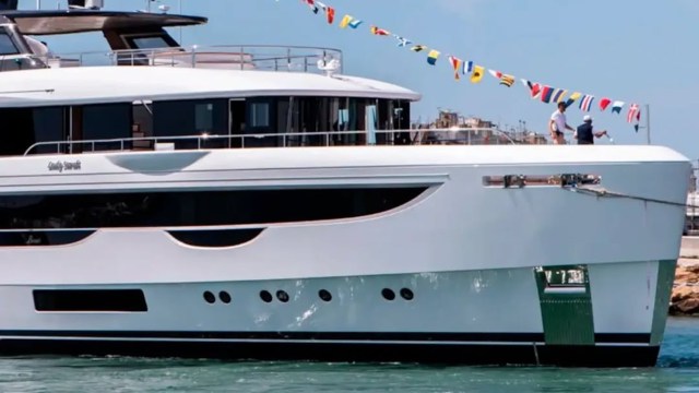 The Lady Sarah luxury yacht.