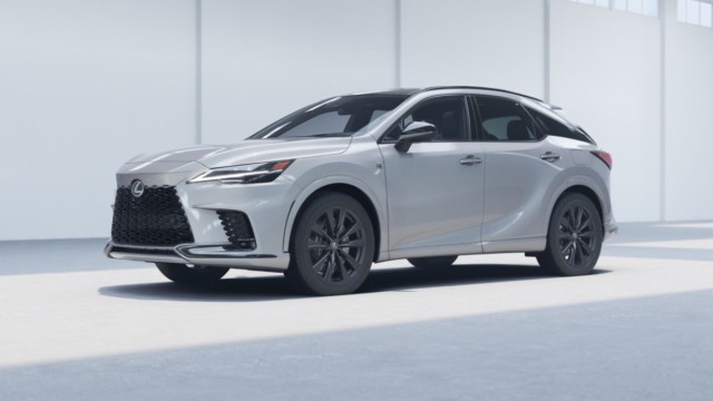 A 2026 Lexus RX 500h F-Sport Performance.