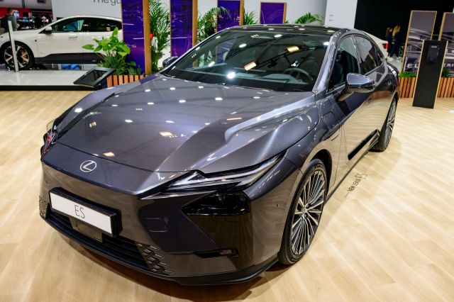 A Lexus ES.