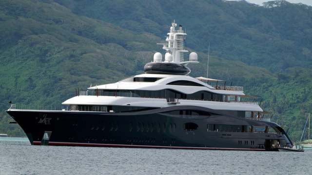 Luxury superyacht Launchpad.