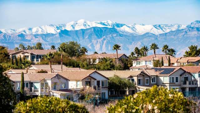 Homes in Las Vegas.