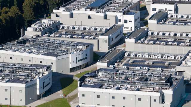 A data center campus.