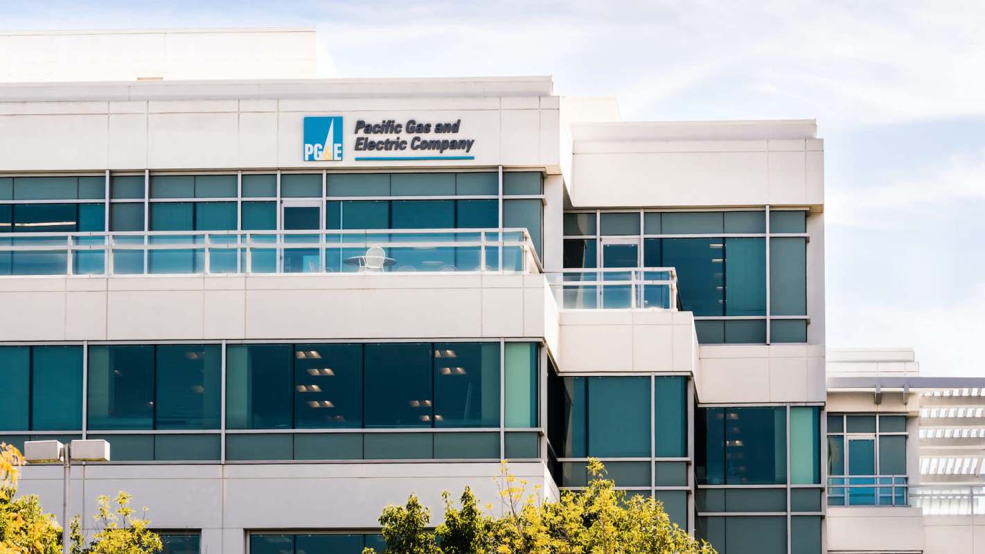 A Pacific Gas and Electric Company building.