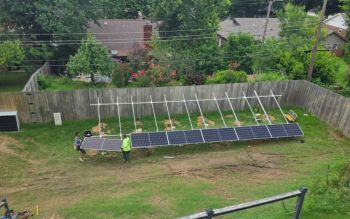 Solar installation.