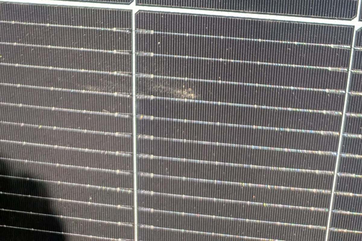 A solar panel.