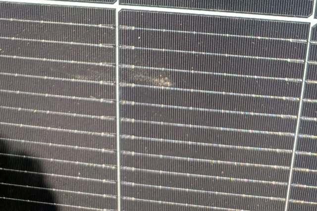 A solar panel.