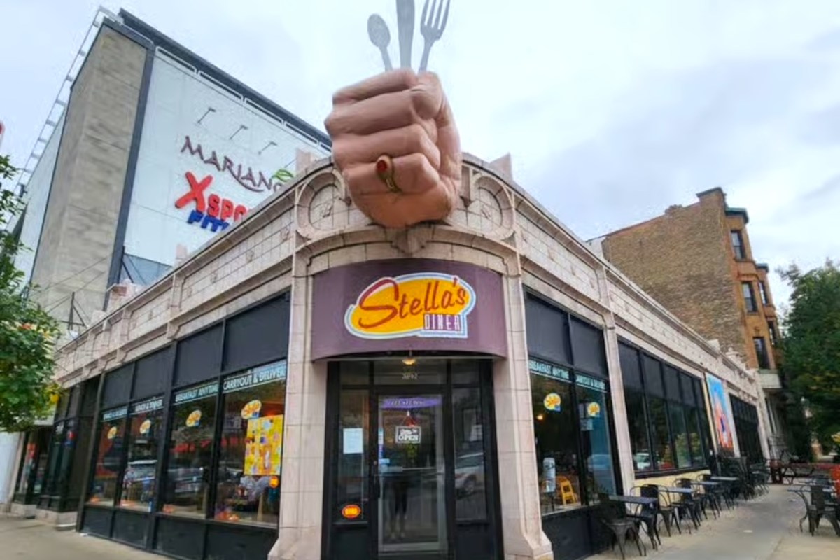 Stella's Diner in Chicago.