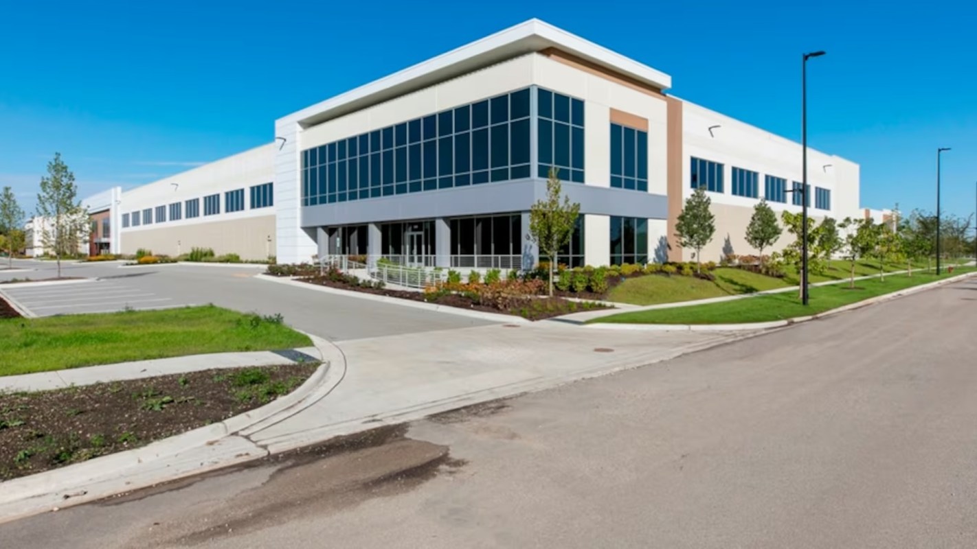 A data center facility.