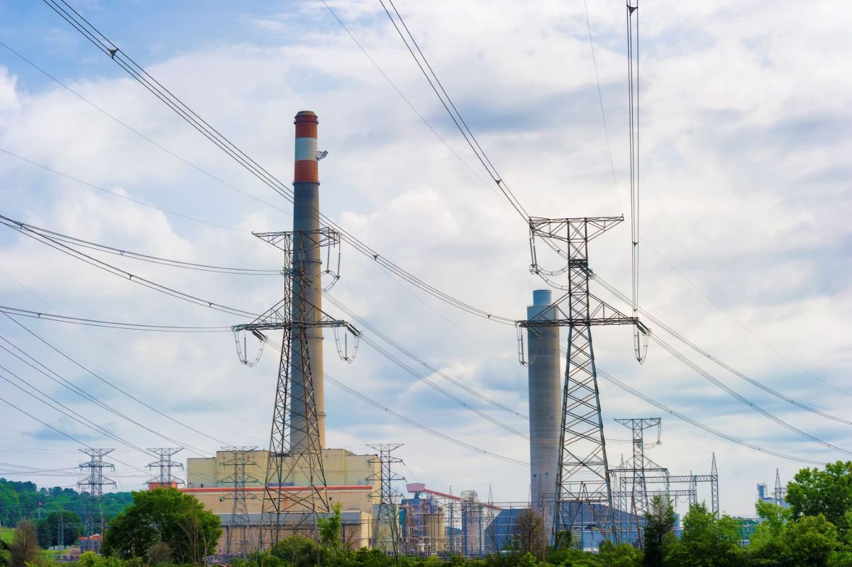 A coal plant in Tennessee.