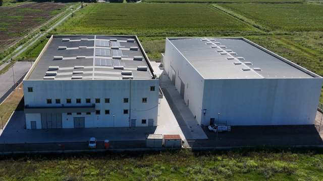 A data center in a rural area.
