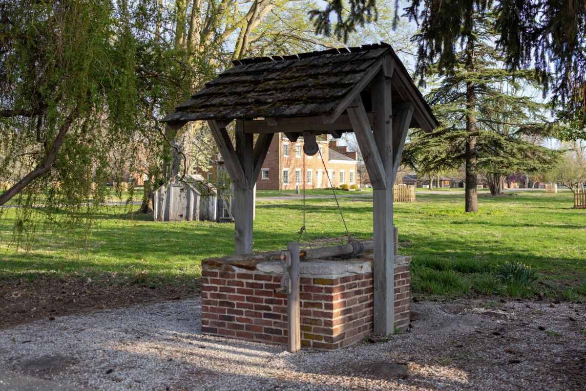 A water well.