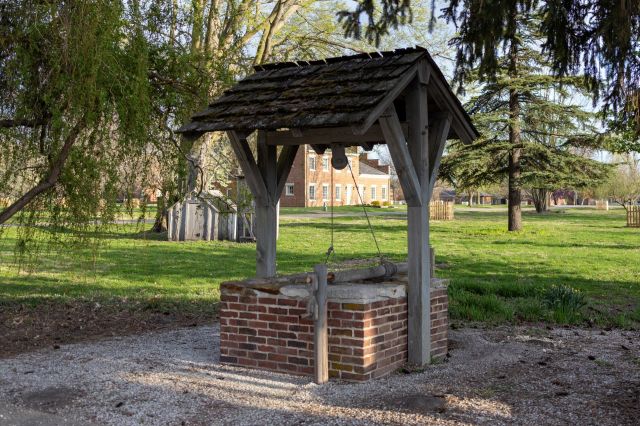 A water well.