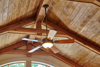 A ceiling fan.