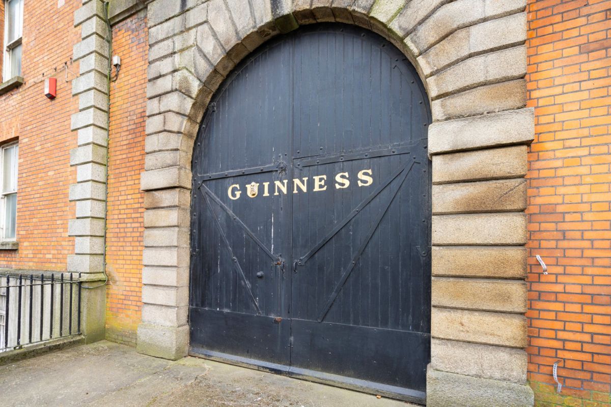 The Guinness brewery.