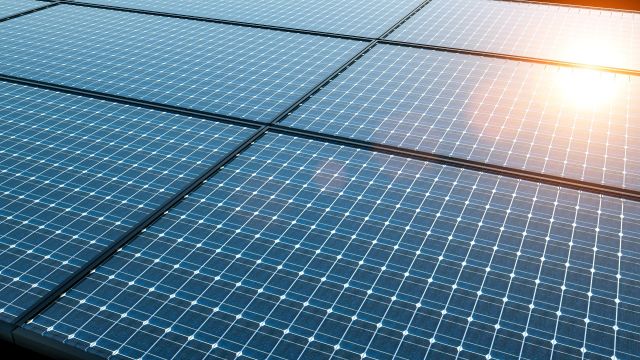 Perovskite solar panels.