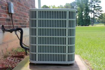 An outdoor AC unit.