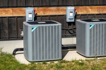 Two outdoor AC units.