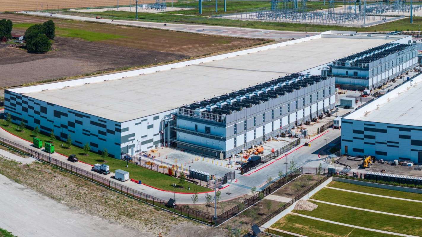 A data center campus.