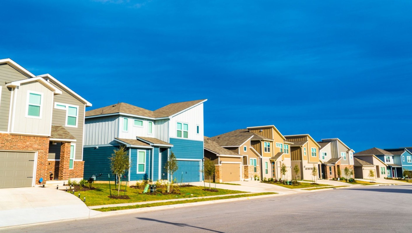 A residential development in Austin, Texas.