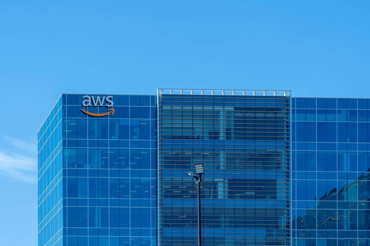 Amazon Web Services office.