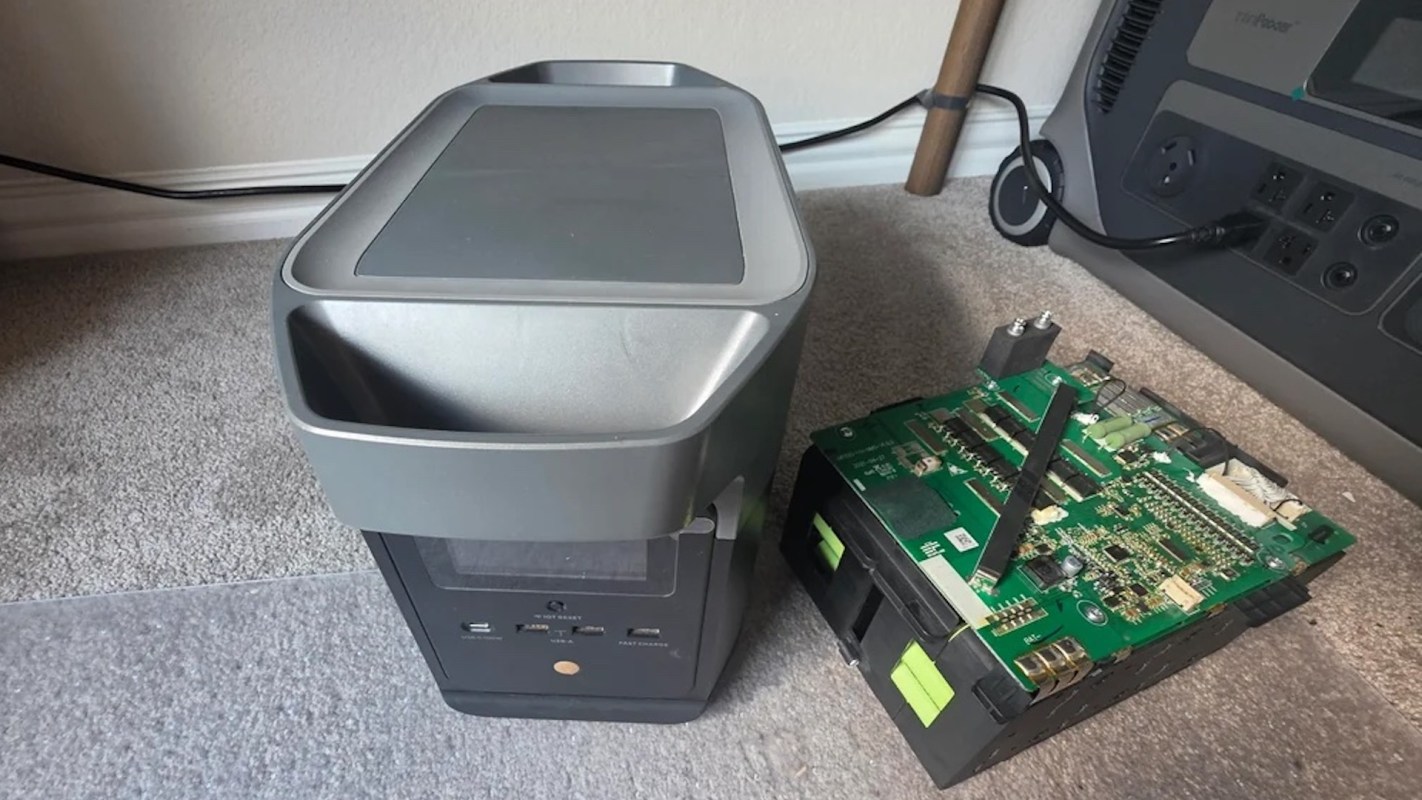 A battery system.