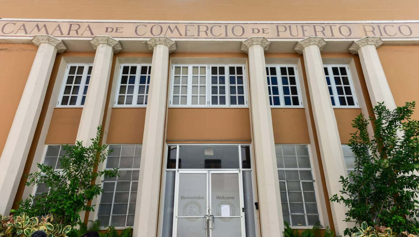 The Cámara de Comercio de Puerto Rico building.
