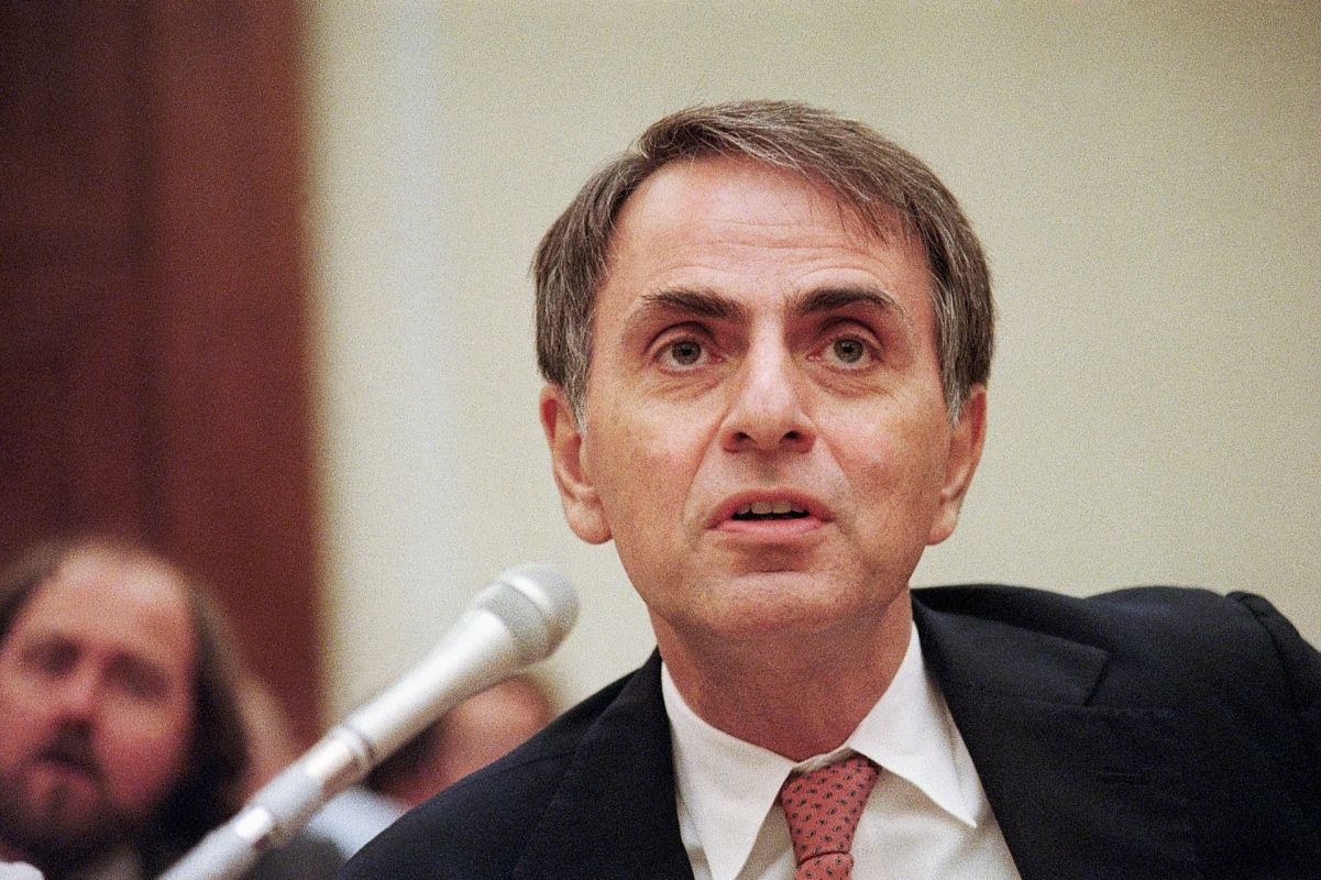 Carl Sagan.