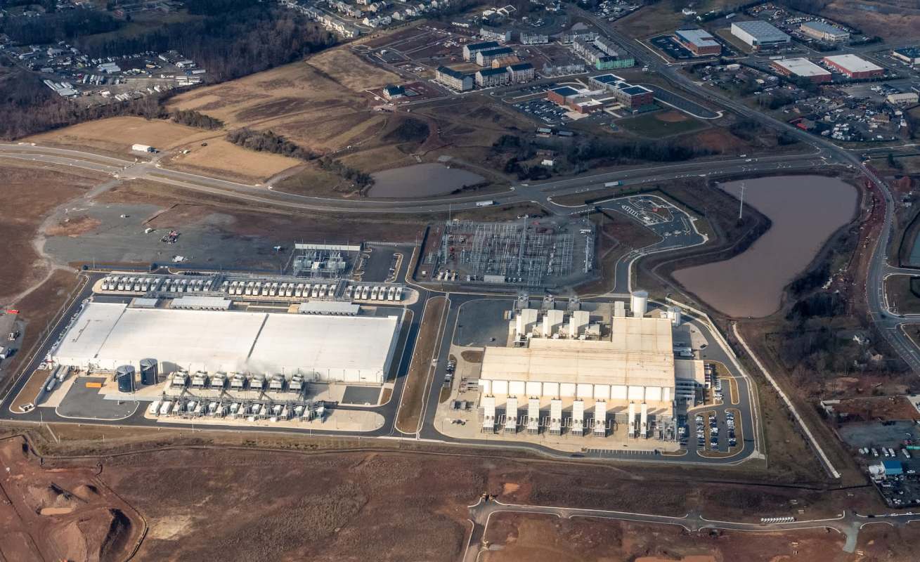 Industrial buildings.