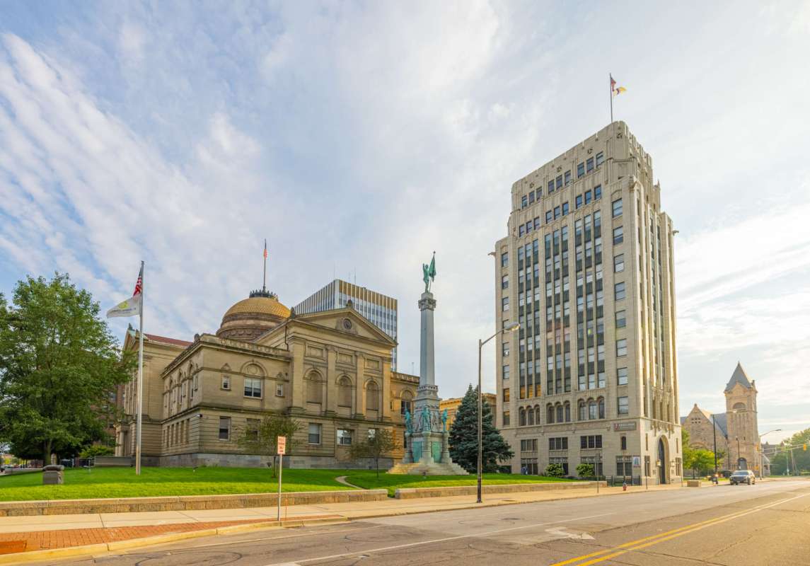 A courthouse.